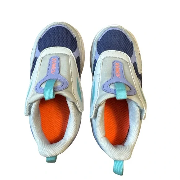Nike Kids Air Max Blue and Orange Sneakers size 10. - Picture 4 of 8